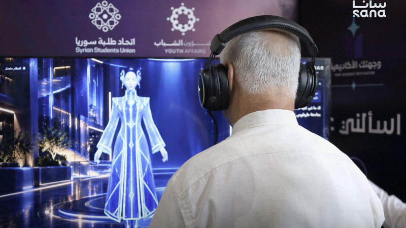 IMG 4009 فعالية "وجهتك الأكاديمية 2" في طرطوس لتعريف طلاب الثانوية بالاختصاصات الجامعية
