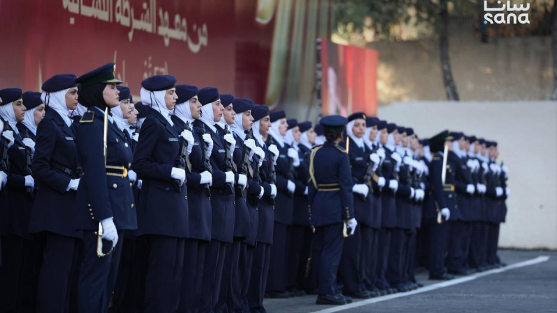 2M0A5594 scaled تخريج الدورة الأولى من معهد الشرطة النسائية في مدينة التل بريف دمشق