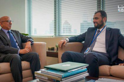 قاديش يبحث مع مسؤول أوروبي وآخر أممي دعم التعافي الاقتصادي والتعاون ‏التنموي