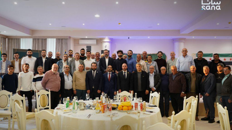 DSC00657 القائم بأعمال السفارة السورية في رومانيا يبحث أوضاع الجالية السورية