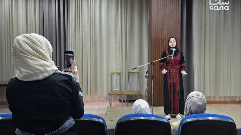٢٠٢٦١٠٠٥ ١٧٤٠٤٣ إبداعات لذوي الإعاقة ضمن احتفالية في حماة بعنوان "همة لا ‏تنكسر"