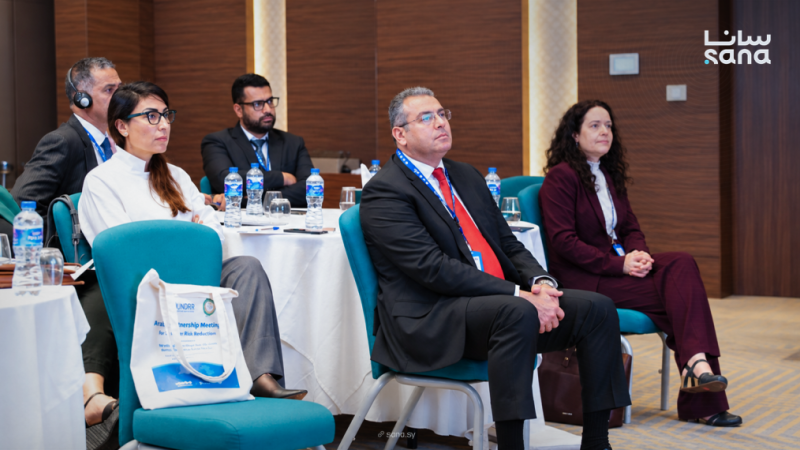DSC00475 1 الطوارئ تشارك باجتماع الشراكة العربية للحد من مخاطر الكوارث في تونس
