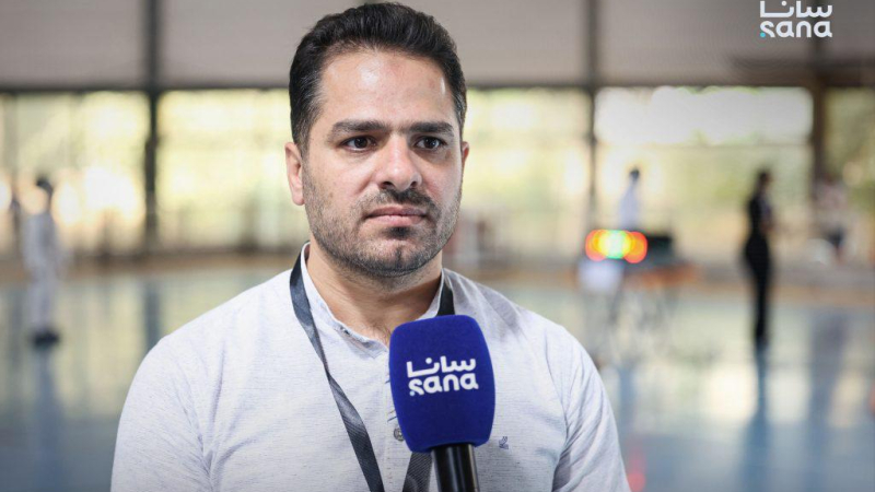 يحيى الزين انطلاق بطولة أندية الجمهورية للمبارزة لفئة تحت 15 سنة في دمشق ‏