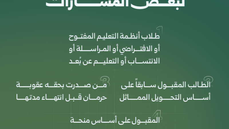 07 7 شروط النقل والقبول في الجامعات الخاصة للعام الدراسي 2026–2027