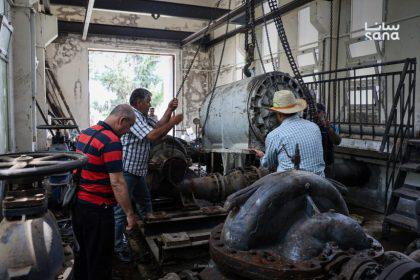 عطل في مضخة رئيسية يؤخر توزيع المياه في دوير الشيخ سعد بطرطوس