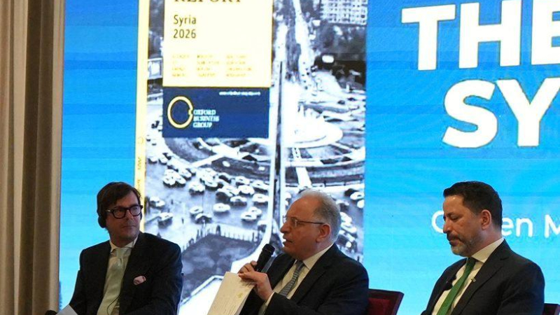«AA GROUP » ترعى حفل إطلاق تقرير مجموعة أكسفورد للأعمال حول سوريا لعام 2026 في دمشق
