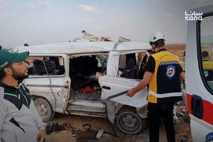 29 إصابة جراء حوادث سير في سوريا خلال الـ 24 ساعة الماضية