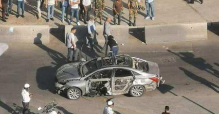 شمرا أخبار خرق أمني في العاصمة عبوة ناسفة تنفجر بسيارة محلل