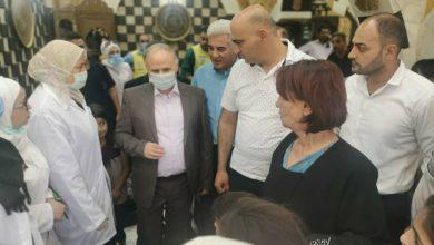 شمرا أخبار وزير الموارد المائية يشرف على إعادة ضخ المياه إلى المعضمية وتنظيف خزانات المدارس