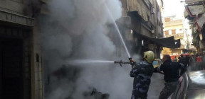 وفاة شخص بحريق في شارع بغداد وإخماد حريق آخر بمنطقة المهاجرين