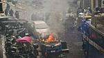 أعمال عنف.. إصابات وحرائق في اشتباكات بين جماهير فرانكفورت ونابولي