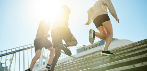 التمارين الرياضية أكثر فاعلية بأضعاف من المشي