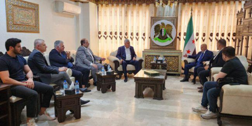 الوزير الدكتور محمد نضال الشعار يبحث مع وفد أوروبي آفاق التعاون الصناعي والاستثماري