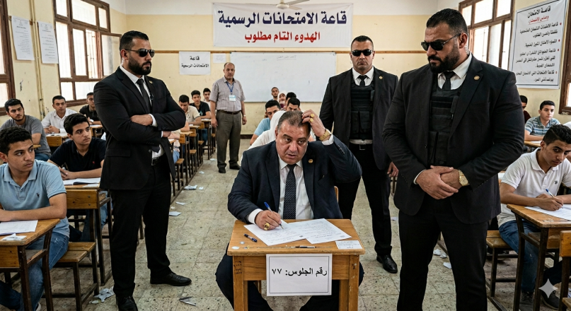 العمدة يتقدّم لامتحان الصف السادس .. طفولة نضالية منعت إتمام مسيرته التعليمية