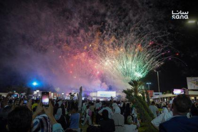 من المحافظات إلى دمشق.. الفرح يجمع السوريين في معرض دمشق الدولي
