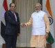 مصر والهند توقعان اتفاقيات مشتركة