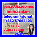 Chemical Raw Material  benzodiazepines    bromazolam CAS 71368-80-4 In Stock Safe Delivery